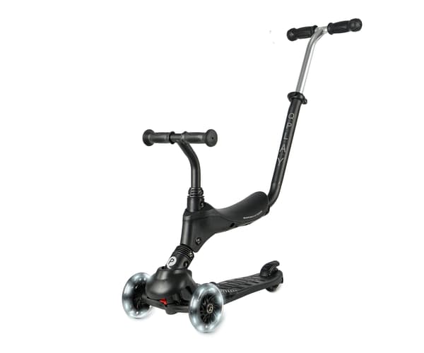Qplay Sema Pro 3i1 Løbehjul Sort