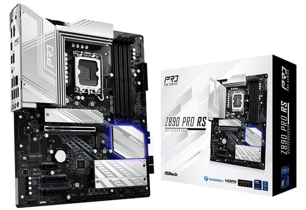 ASRock Z890 Pro RS - moderkort - ATX - LGA1851 Socket - Z890