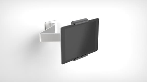 Durable Tablet Holder WALL ARM metallic silver          8934-23