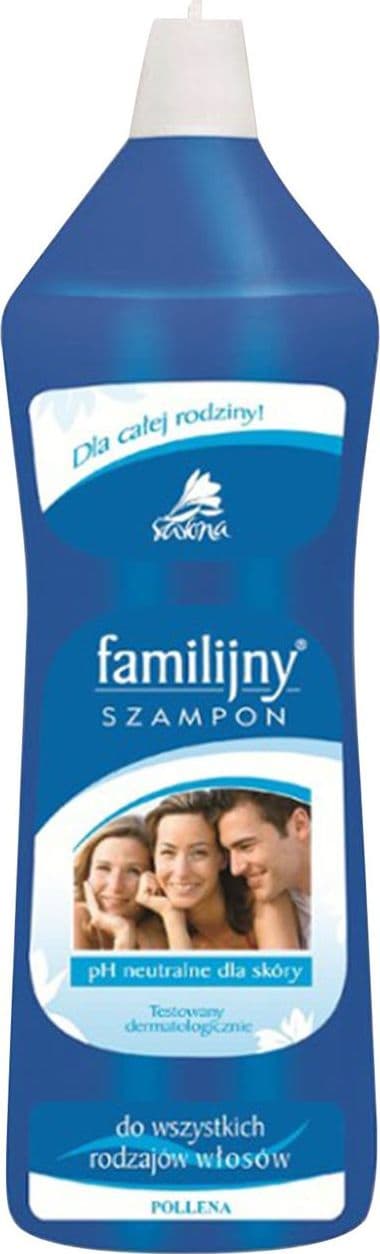 Familjefamilj hårschampo 500ml blå