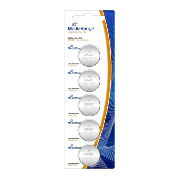 MediaRange batteri - 5 x CR2450 - Li
