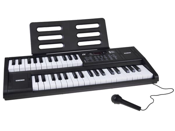 61-tangent KEYBOARD-orgel med SPLIT-funktion + mikrofon IN0185