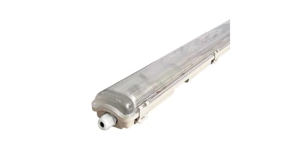 Lufttæt armatur til 2 LED-lys 150cm G13 IP65 7884