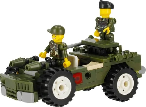 Byggeklodser Militær ALLEBOX