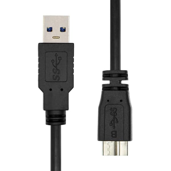 ProXtend USB3AMB-001 USB-kabel 1 m USB 3.2 Gen 1 (3.1 Gen 1) USB A Micro-USB B Sort