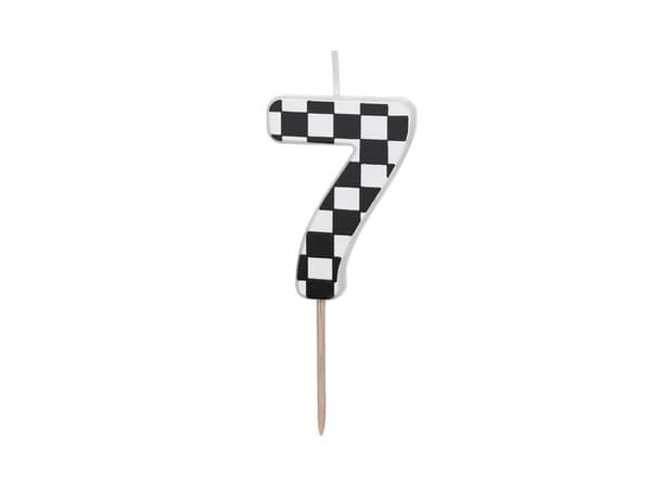 Födelsedagstårta Nummer 7, 5,5 cm, mix