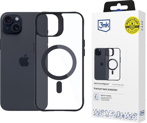 3MK Satin Armor MagCase Apple iPhone 15 Plus