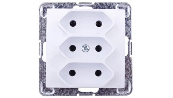 Ospel Socket Impression trippel Euro vit (GP-3y/m/00)