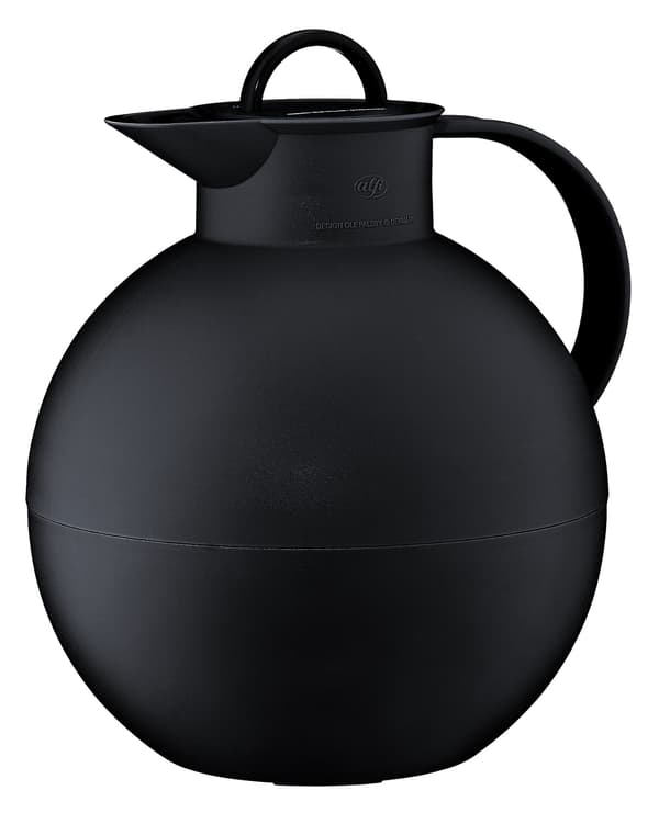 Termospallo KUGEL musta matta 0,94l - Alfi
