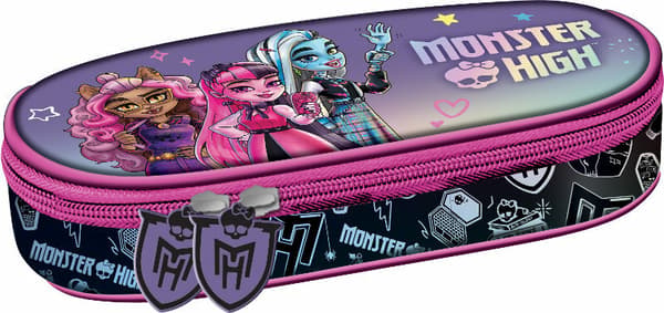 Penalhus Oval Flip Taske Monster High