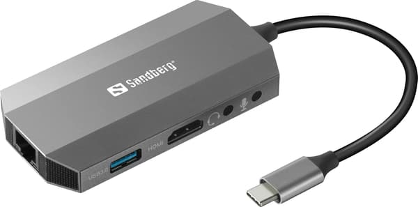 Sandberg USB-C 6-in1 Travel Dock - doc