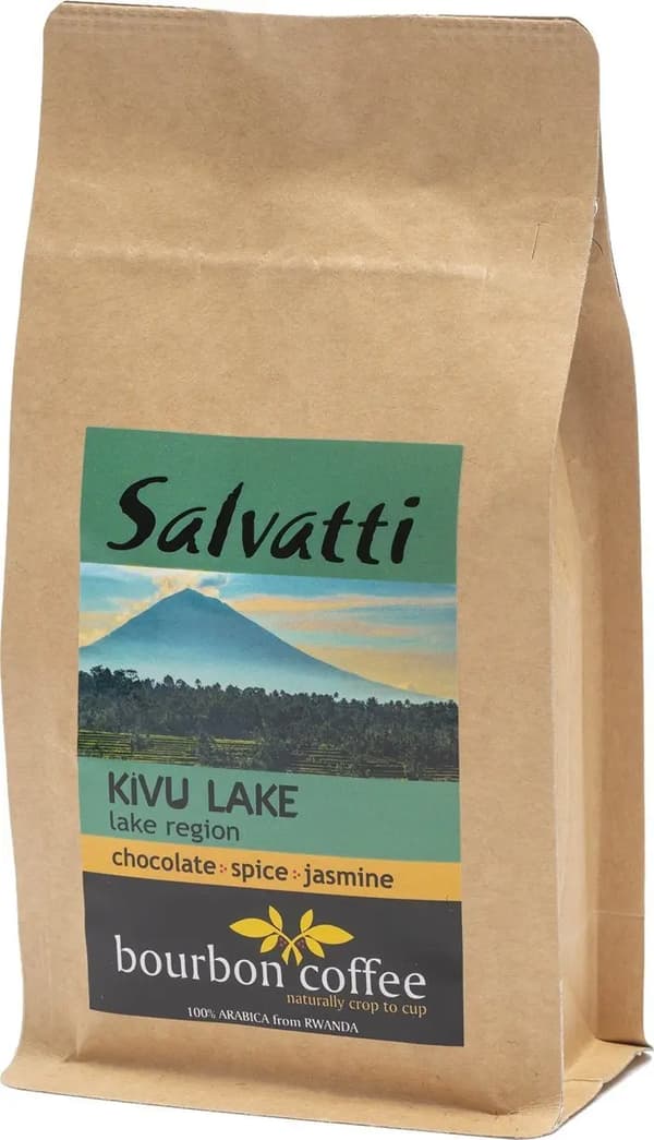 Salvatti Kivu Lake Hela Kaffebönor 250 g