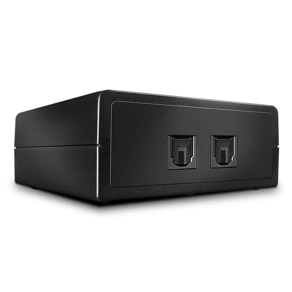 Lindy 2-portars automatisk optisk ljudväxlare