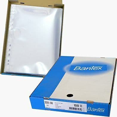 Bantex Crystal Clear A4 120mic. 100st. (100206772)