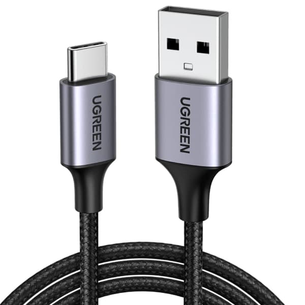 Ugreen USB-kabel USB-A - USB-C 3 m Sort (60408)