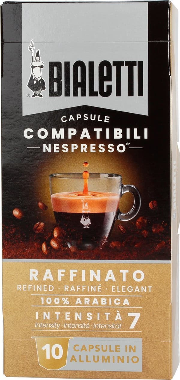 Bialetti - Nespresso Raffinato - 10 kapselia