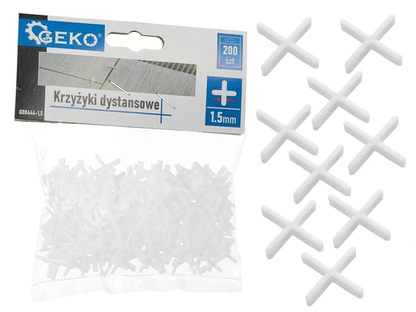 Afstandsstykker - 1,5 mm - op.200 stk (100)