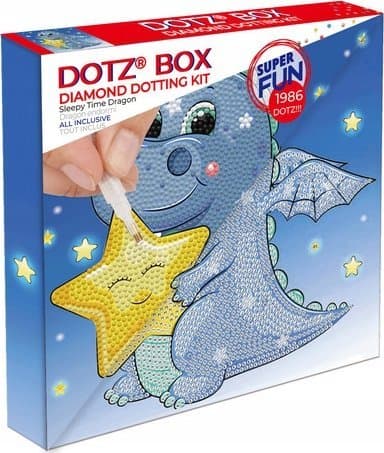 DIAMOND DOTZ DIAMOND DOTZ BOX SOVENDE DRAGE