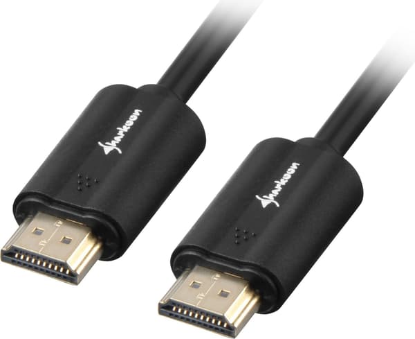 Sharkoon HDMI med Ethernet-kabel - 10