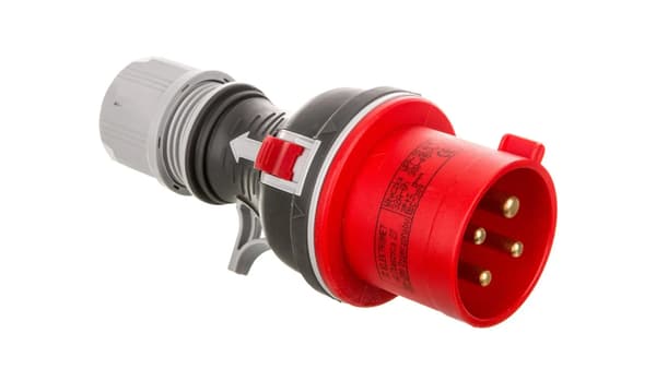 TWIST Silk -pistotulppa IP44 32A 4P 400V WPP-32A/4