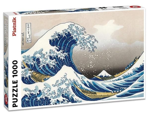 Palapeli 1000 - Hokusai, Suuri aalto PIATNIK