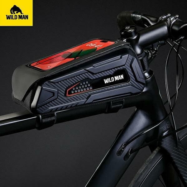 WILDMAN Cykeltaske/holder M90 rammetaske sort/sort