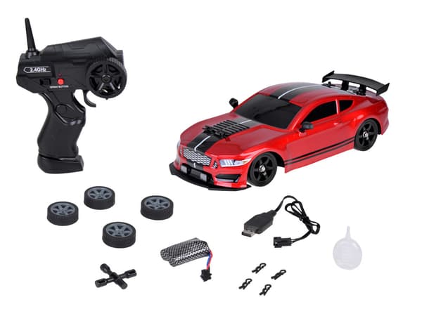 Fjärrstyrd BIL RC Drift 4x4 med rökeffekt LED-belysning RC0696