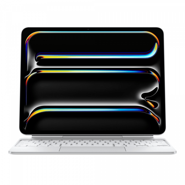 Magic Keyboard iPad Pro 13 tum (M4) - Internationell engelska - Vit