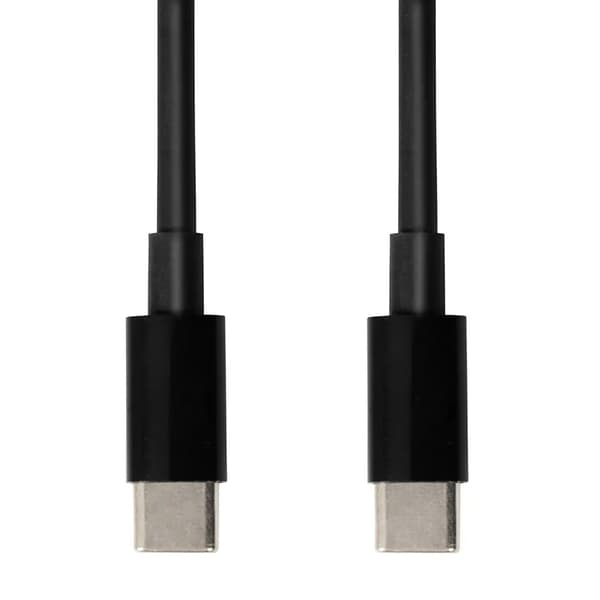 GaN iBox C-65 USB-C PD65W netværksbatterioplader, USB-C-kabel, sort