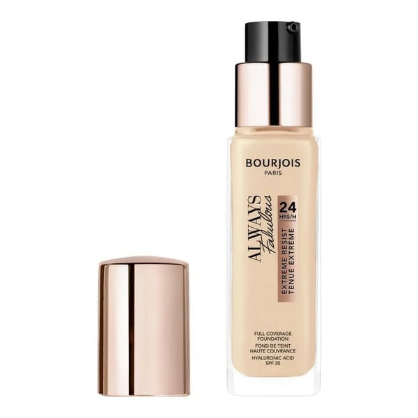 Crème Make-up Bas Bourjois Always Fabulous 100-rose ivory 24 timmar (30 ml)