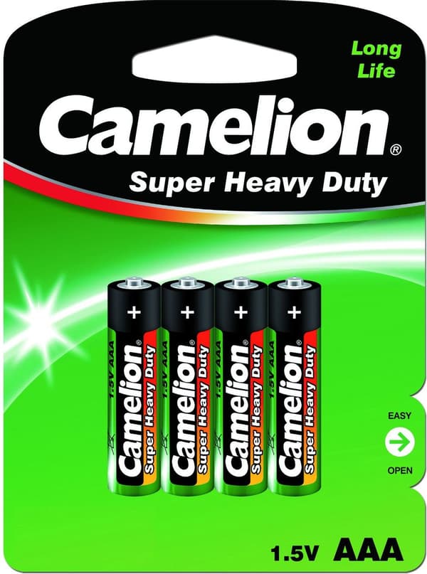 Camelion AAA/LR03, Super Heavy Duty, 4 kpl