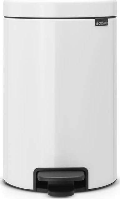 Brabantia Pedal Bin Newicon 12,0 L vit