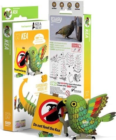 Kea Eugy's papegoja. Eco 3D-pussel