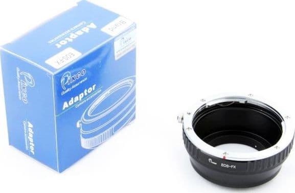 Pixco Adapter FUJI/FUJIFILM X X-mount til CANON EOS EF EF-S