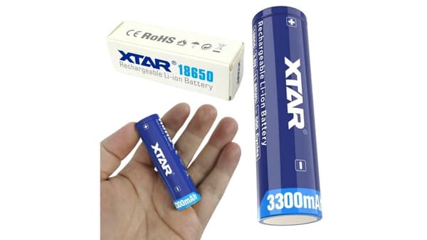 Xtar ICR18650 LiIon 36V 3300mAh Batteri