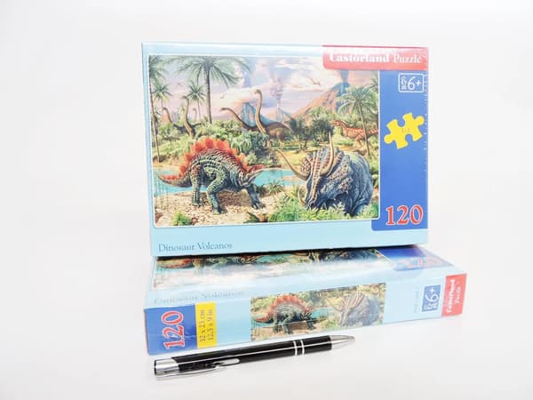 Castorland Pussel Dinosaurier vid vulkaner 120 bitar (30615676)