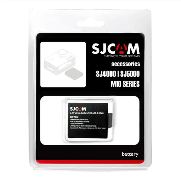 SJCAM batteri til SJCAM SJ4000/SJ5000/M10