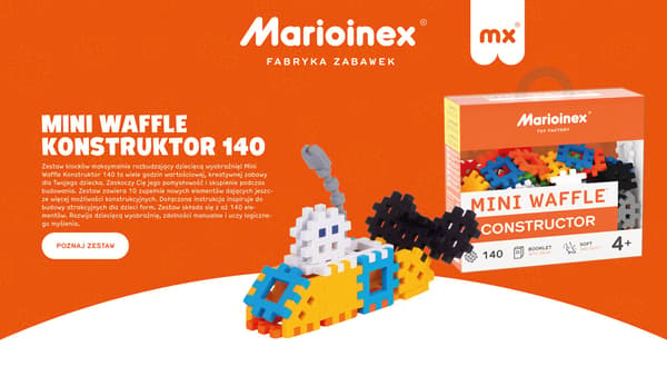 Mini Waffle 140 osan rakennussarja