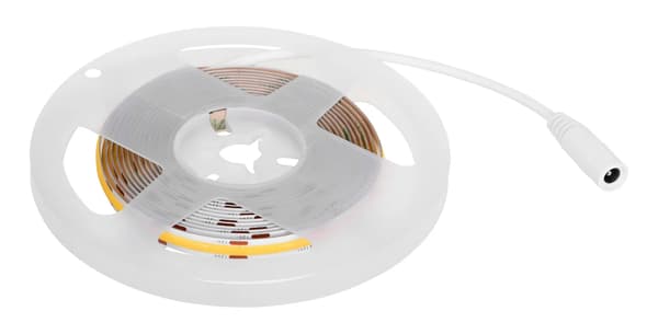 3m COB LED-nauha virtalähteellä, lämmin väri, IP20