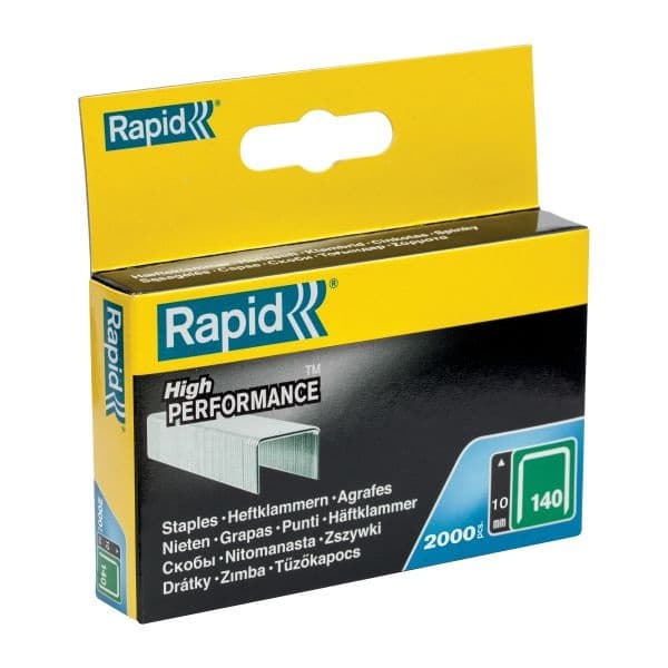 Rapid hæfteklammer N140 10mm 2000 stk (MR-11910731)