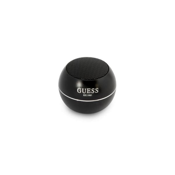 Guess Bluetooth-højttaler GUWSALGEK Højttaler Mini sort / sort
