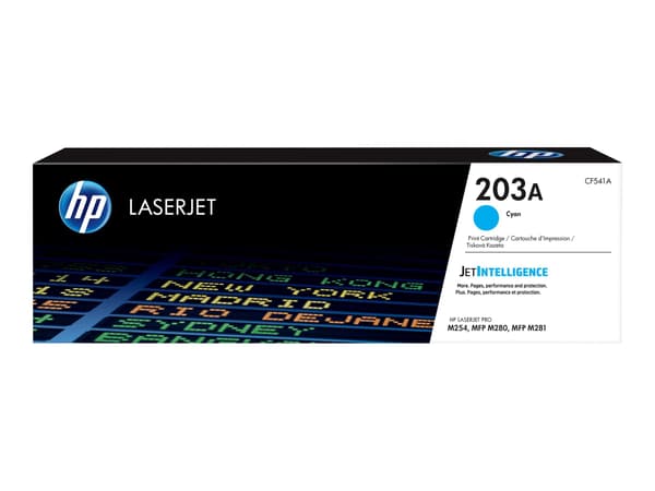 HP 203A - cyan - original - LaserJet - tonerpatron (CF541A)
