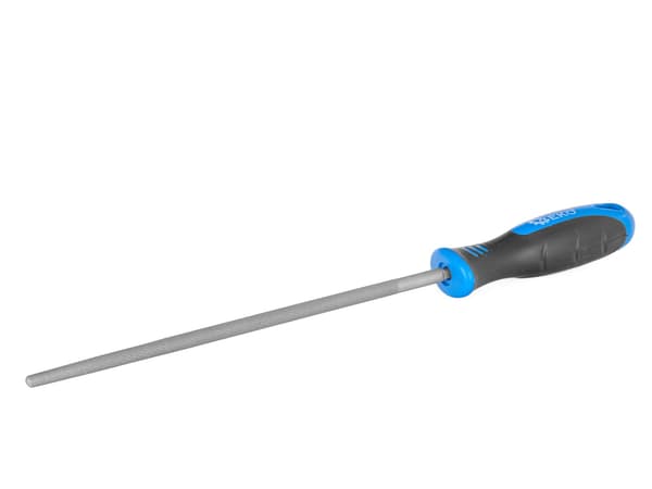 Fil — rund avdragare för metall 200mm (10/100)