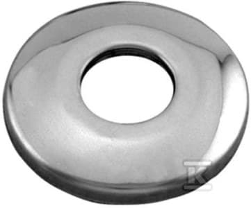 ROSETTE 1/2 FLAT CHR