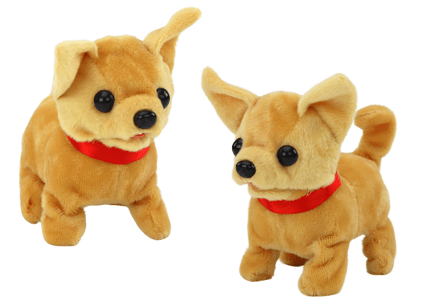Plys Interaktiv Hund Dyr Beige