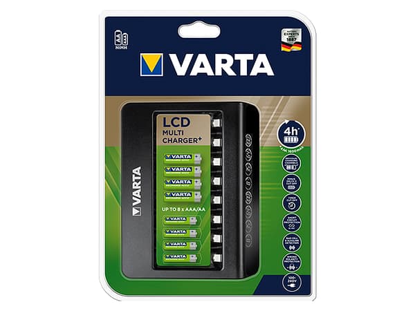 Varta LCD MULTI CHARGER+ batterioplade