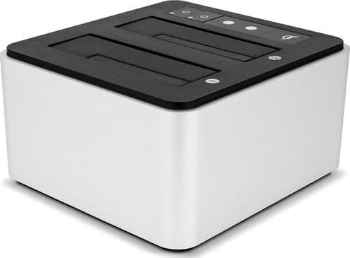 Drive Dock USB-C (hopea/musta)