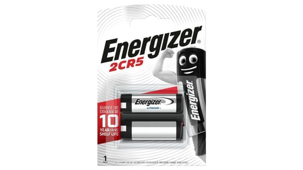 Energizer-paristo 2CR5 1 kpl