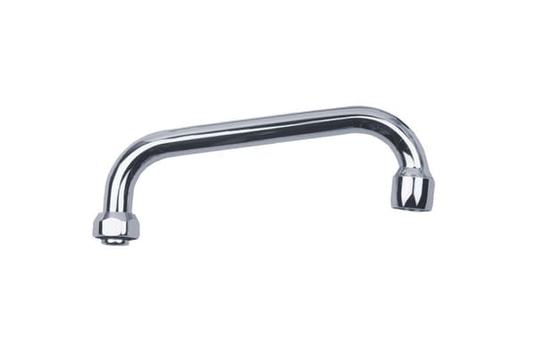 Juoksuputki KFA Tyyppi C 220mm kromi (831-005-00)
