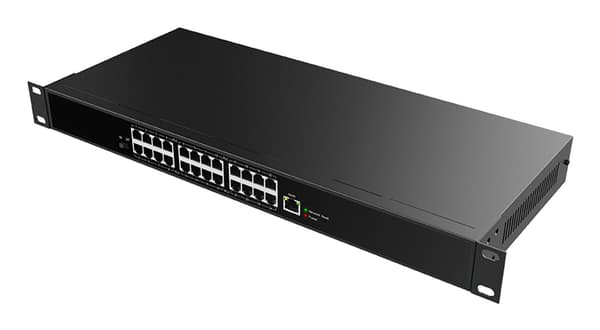 Fanvil PN24 netværksforbindelser Ikke administreret Fast Ethernet (10/100) Sort